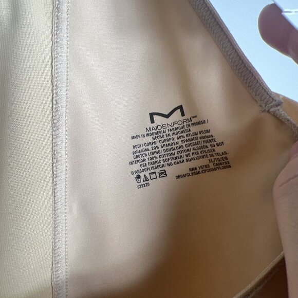 MAIDENFORM Women's Firm Control Ultimate Instant Slimmer Open Bust Bodysuit 2656 - Picture 8 of 8